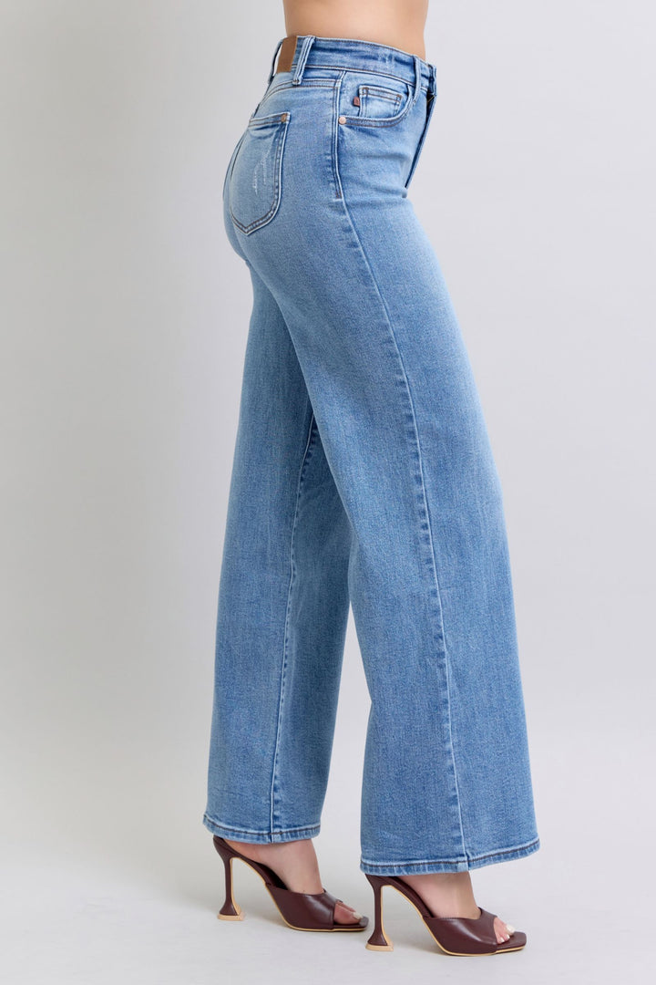 Judy Blue | High Waist Wide Leg Jeans