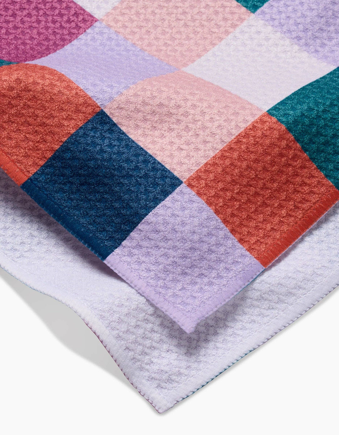 GEOMETRY | Fall Checkers Tea Towel