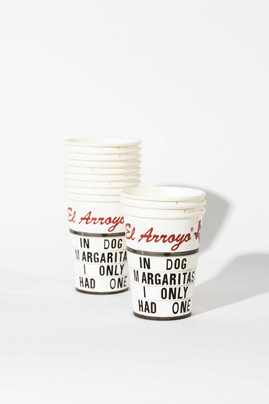 El Arroyo | 12 oz Party Cups (Pack of 12) - Dog Margaritas