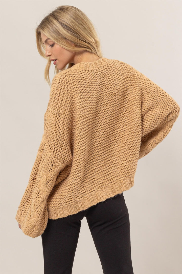 Stowe Cable Knit Sweater