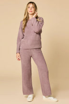 Marshmallow Reverse Seam Lounge Set