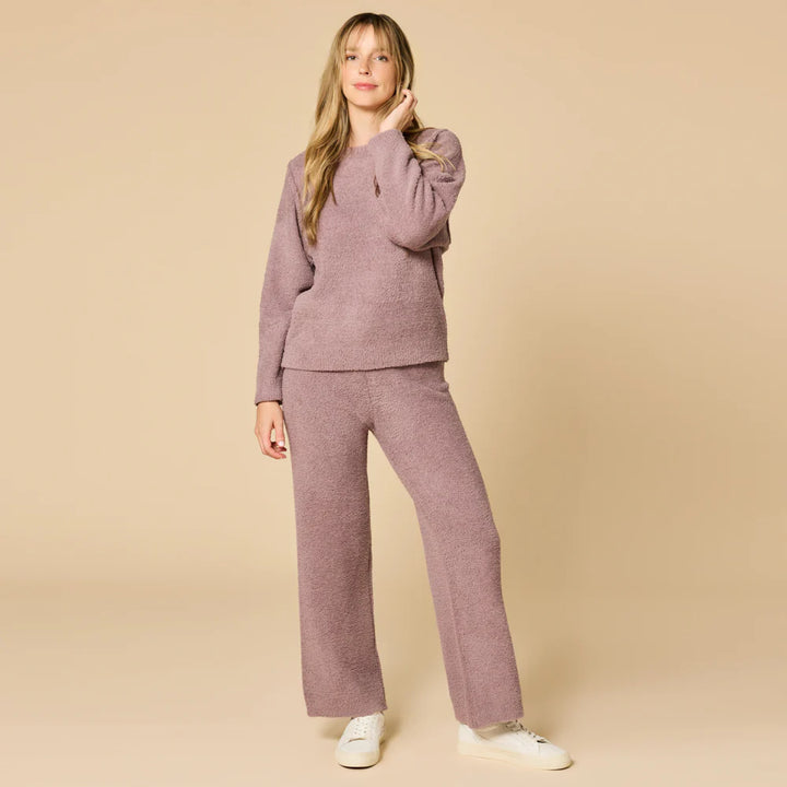 Marshmallow Reverse Seam Lounge Set