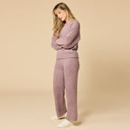 Marshmallow Reverse Seam Lounge Set