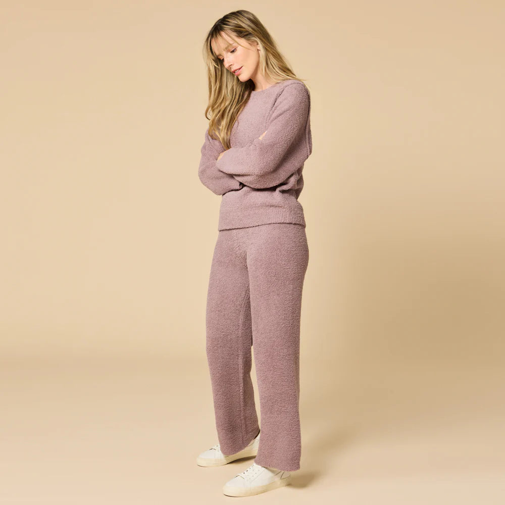 Marshmallow Reverse Seam Lounge Set