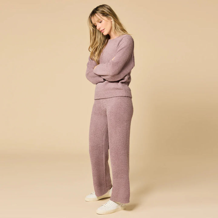 Marshmallow Reverse Seam Lounge Set