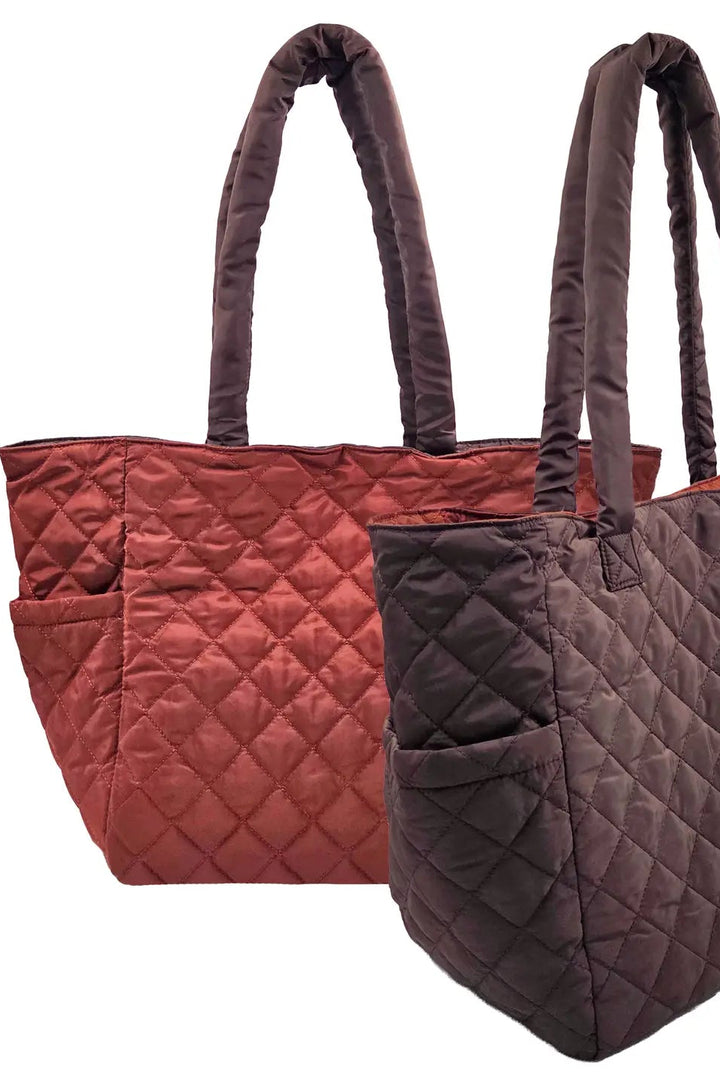 K. CARROLL ACCESSORIES | Riva Large Reversible Nylon Tote
