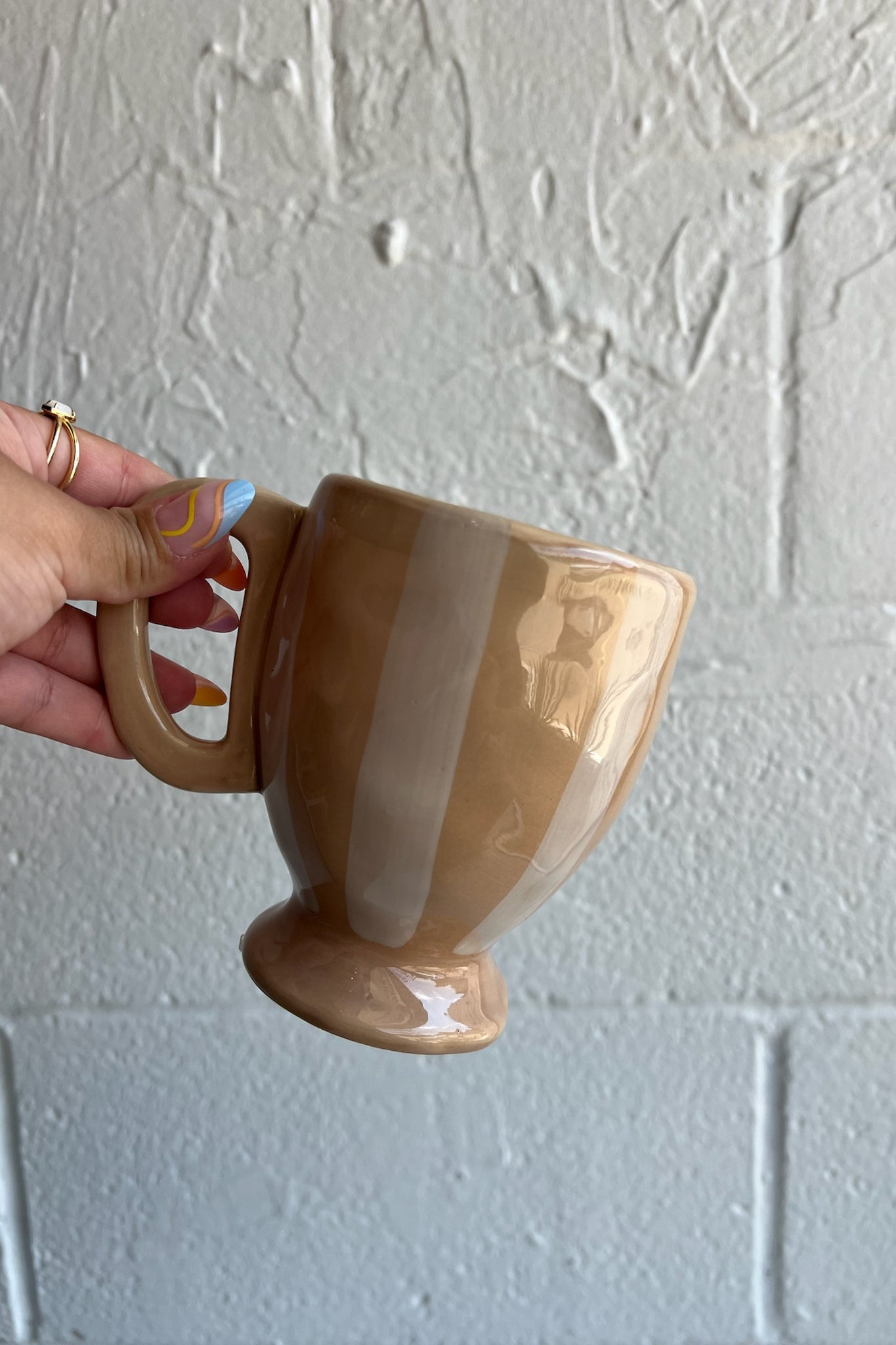 Urban Homestead Hand-Painted Stoneware Mugs