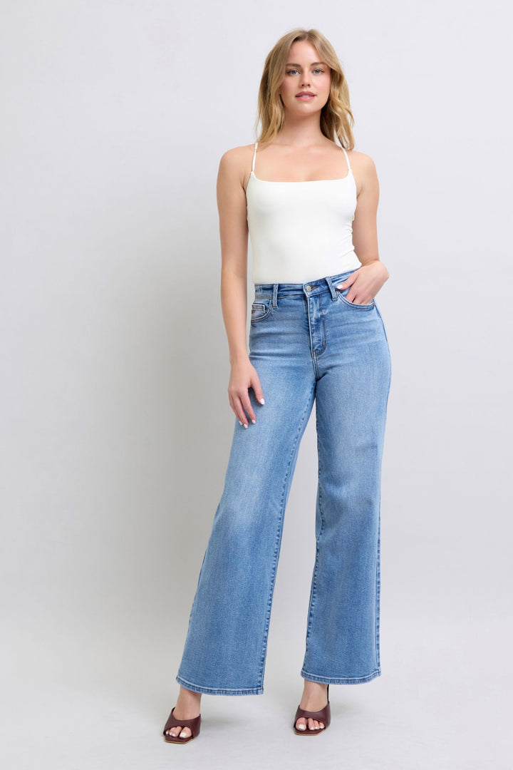 Judy Blue | High Waist Wide Leg Jeans