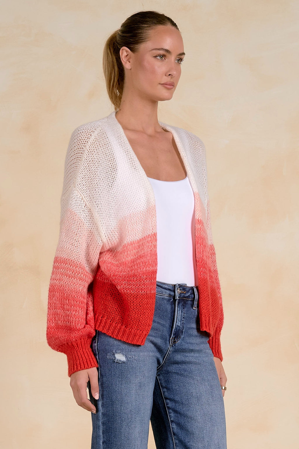 The Ombre Knit Cardigan