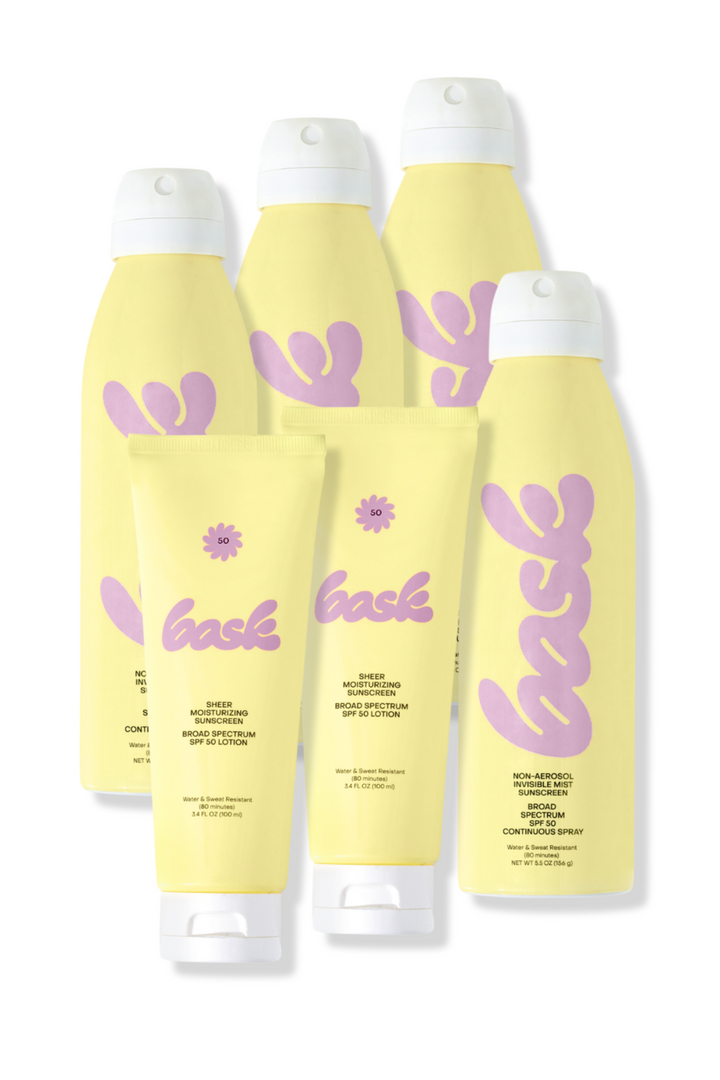 Bask Suncare: Six-Pack Bundles