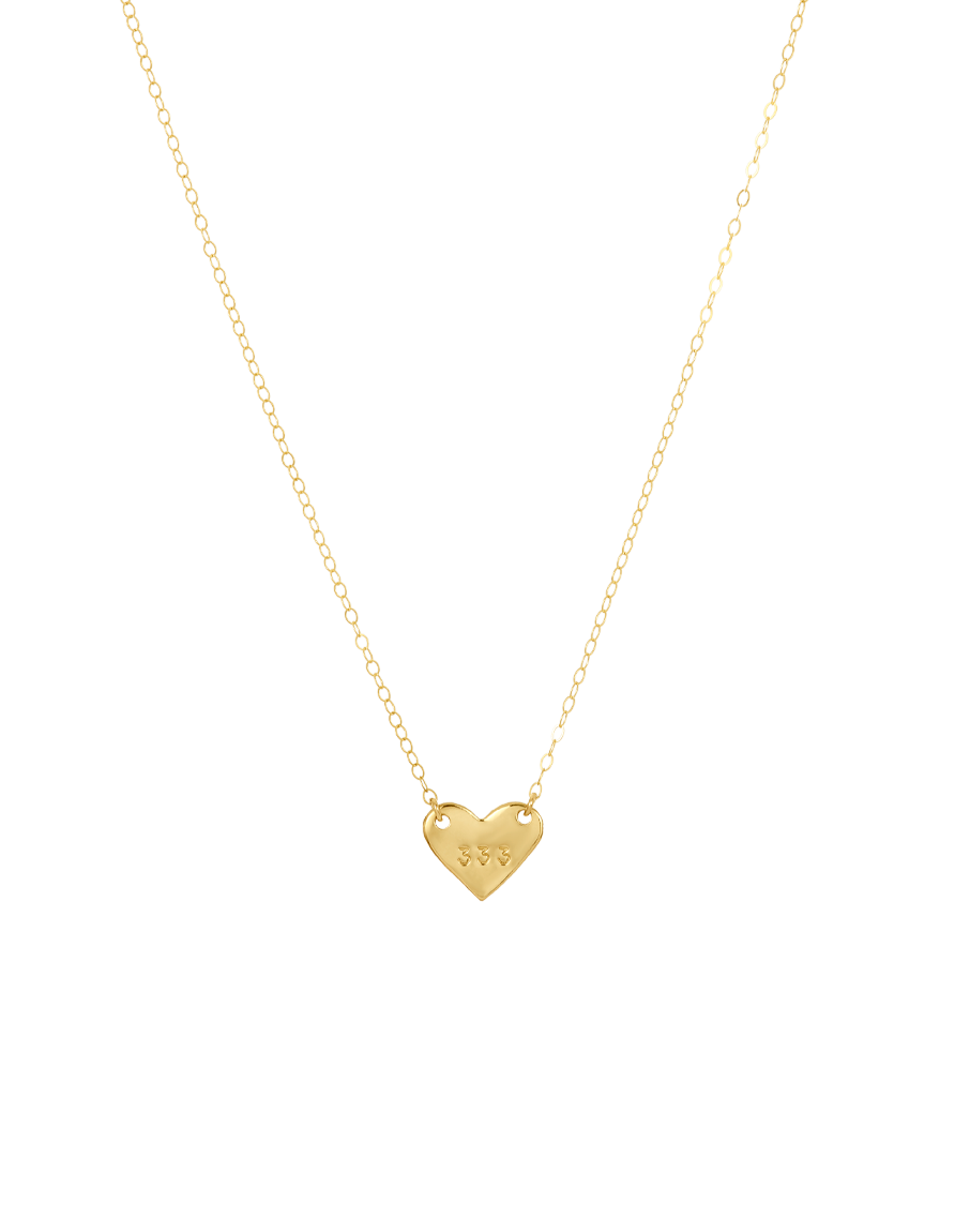 James Michelle: Angel Numbers Heart Choker