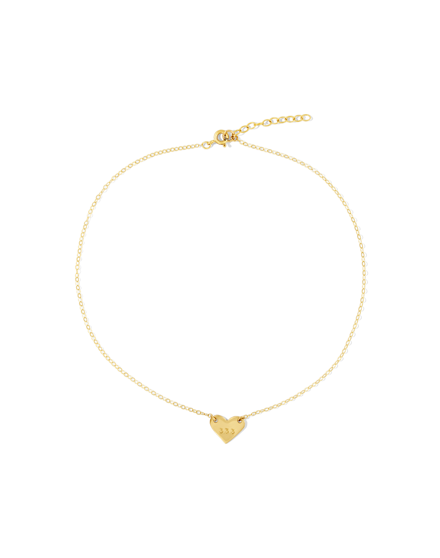 James Michelle: Angel Numbers Heart Choker