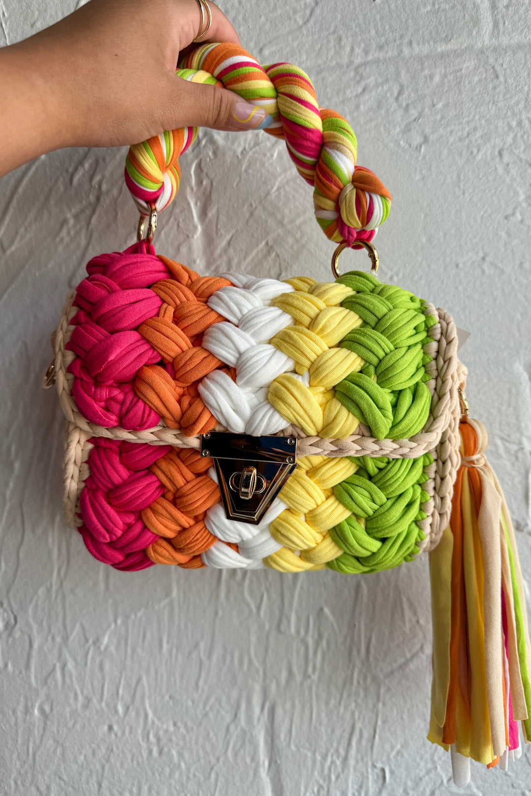 The Dellacorte Woven Bag