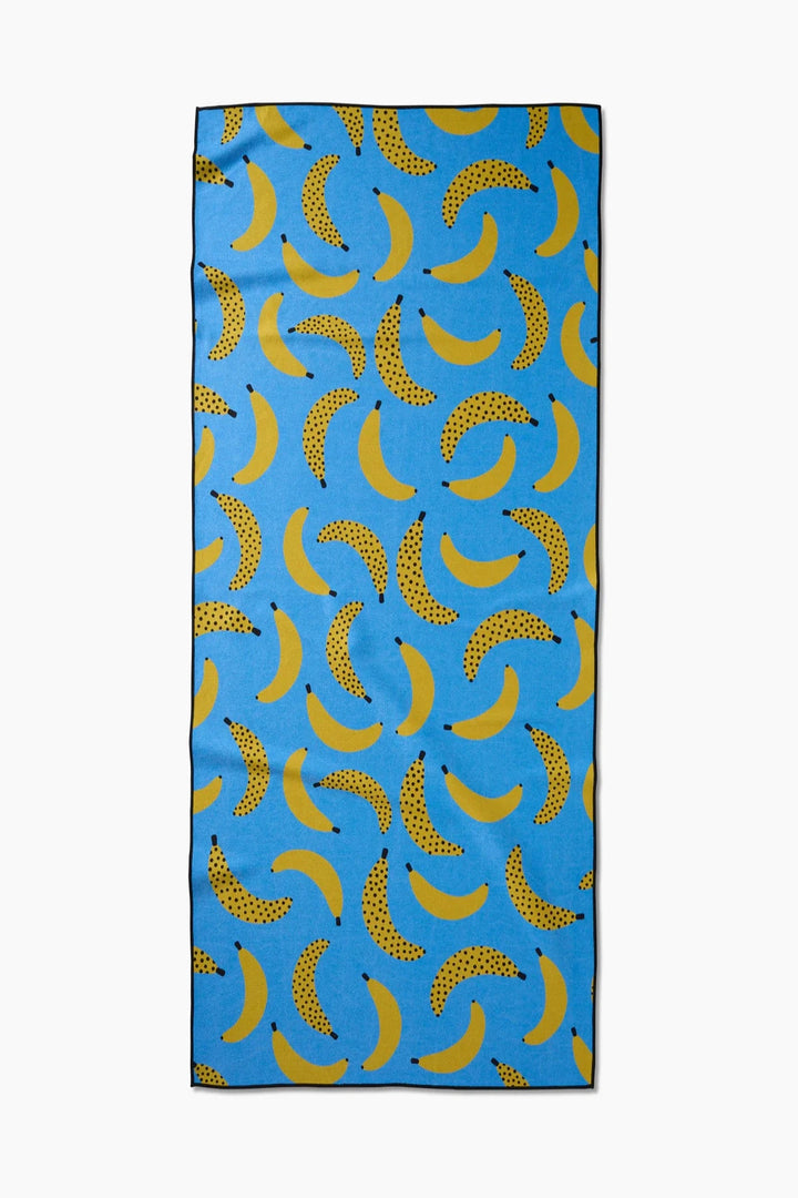 Geometry: Blue Bananas Beach Towel