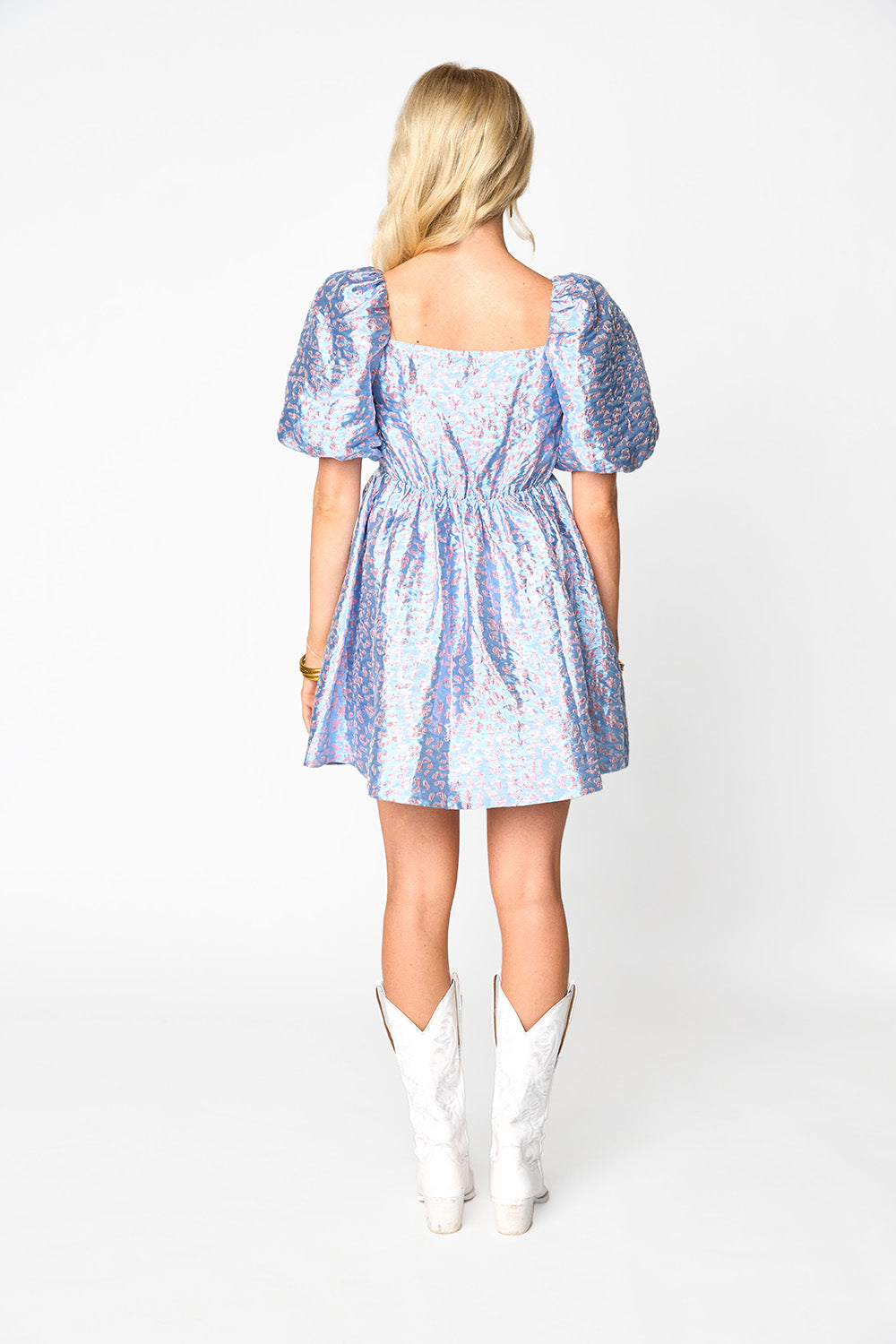 Asher Mini Dress in Spotted