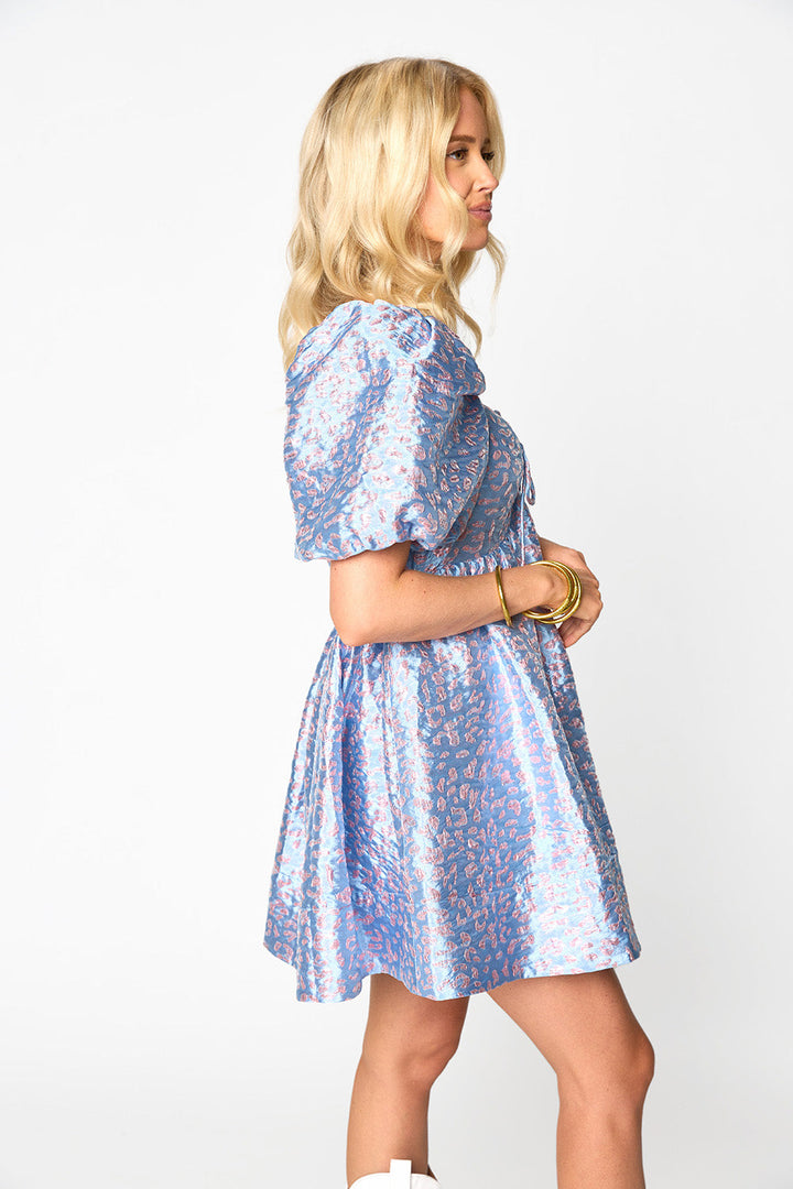 Asher Mini Dress in Spotted