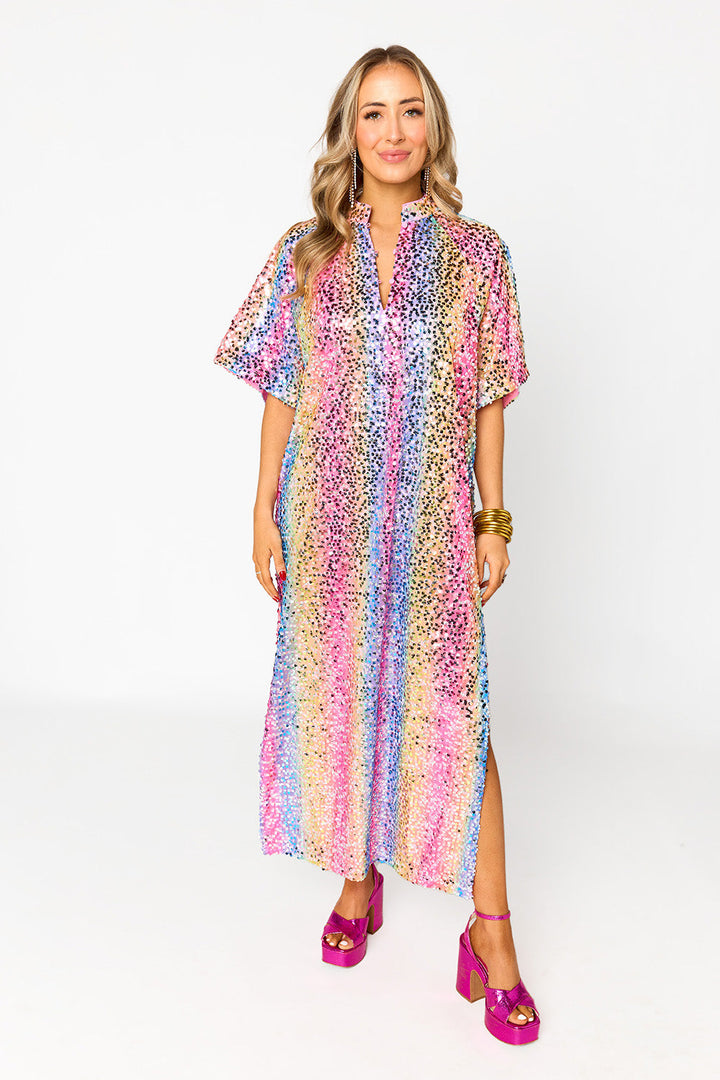 Leighton Sequin Midi Dress - Loving Me