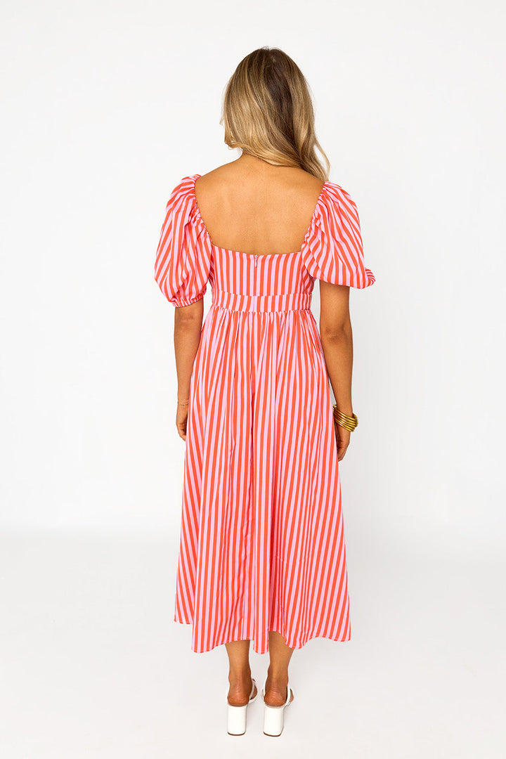 Olsen Midi Dress - Sun Glow