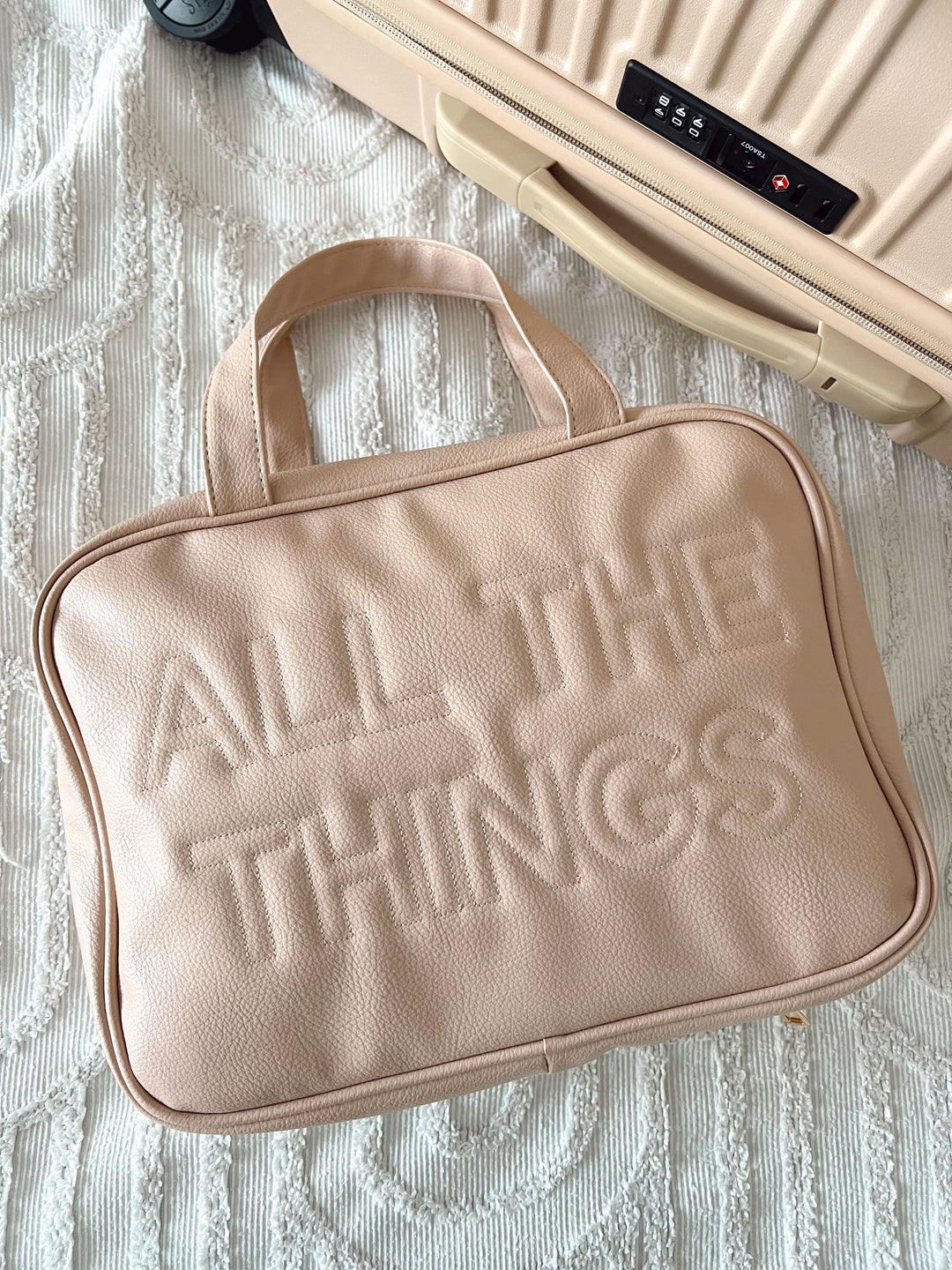 All The Things Leather Hanging Bag