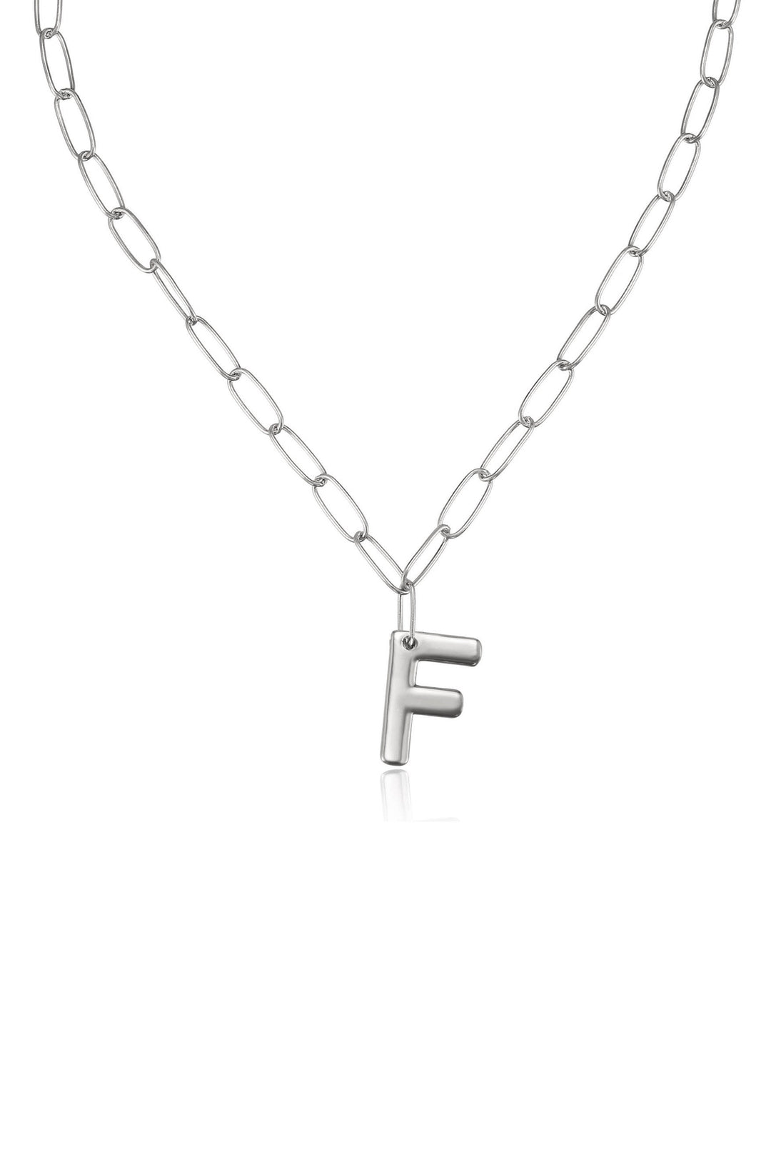 Ettika: Paperclip Link Initial Necklace