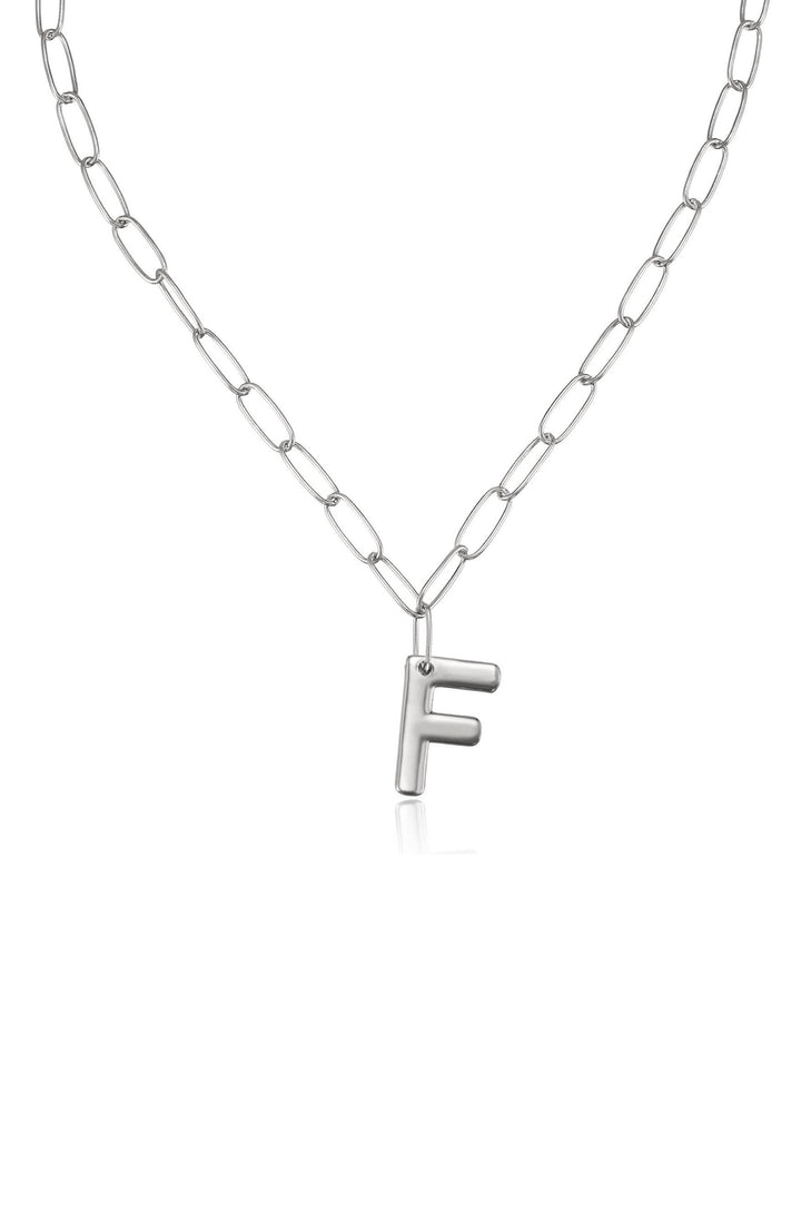 Ettika: Paperclip Link Initial Necklace