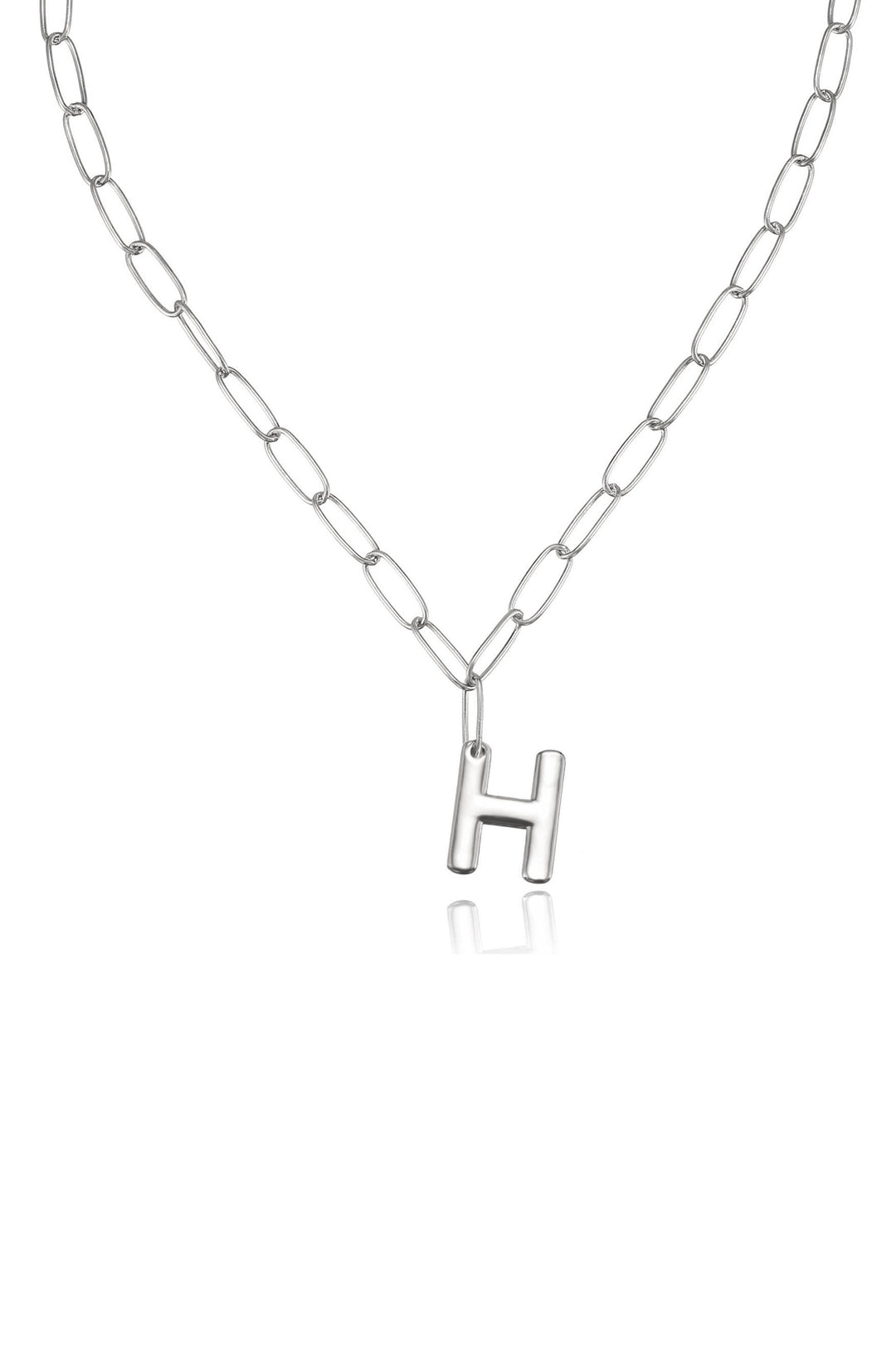 Ettika: Paperclip Link Initial Necklace