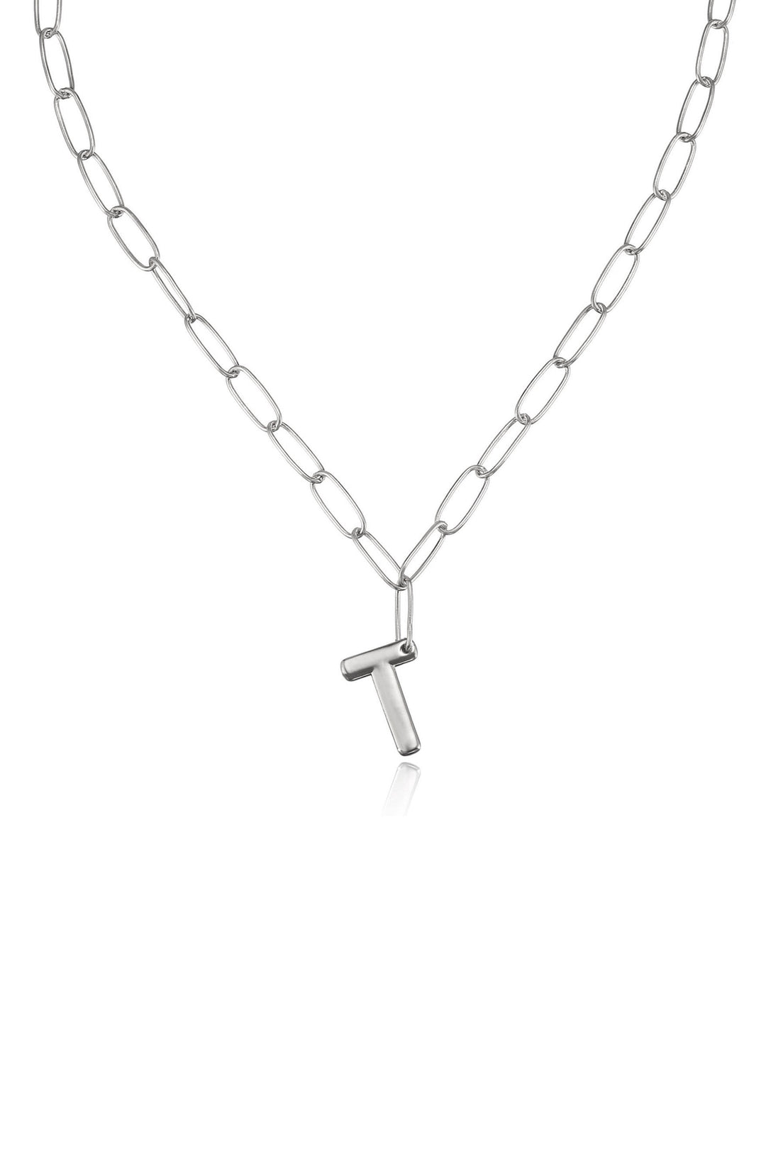 Ettika: Paperclip Link Initial Necklace