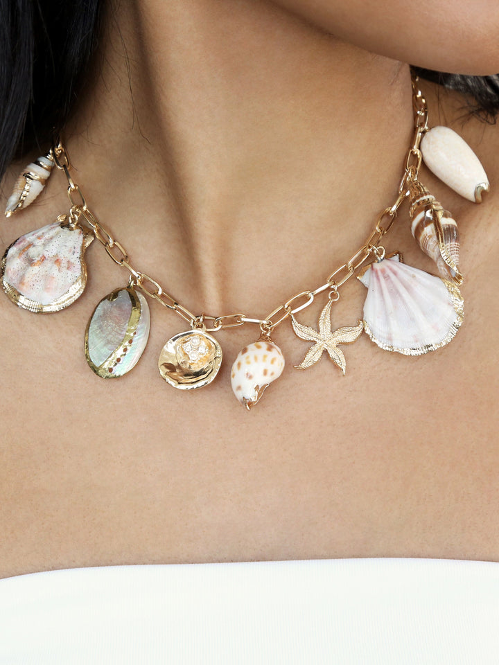 Ettika: Private Island Assorted Shell Necklace