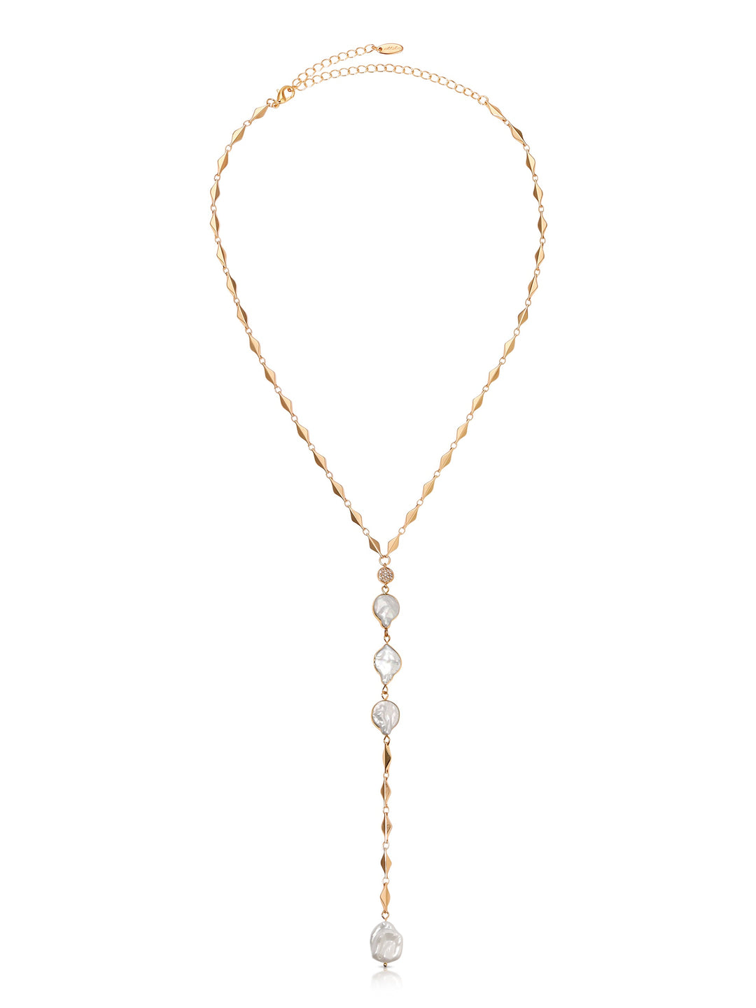 Dreamin' Freshwater Pearl Lariat Set