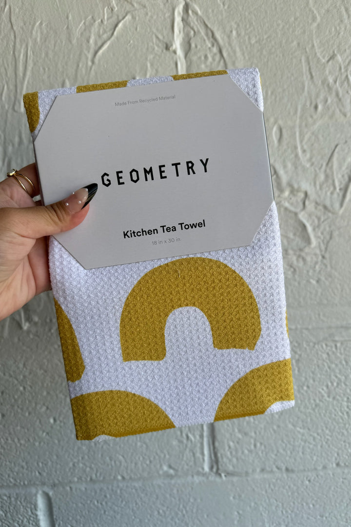 Geometry: Sunny Hills Tea Towel