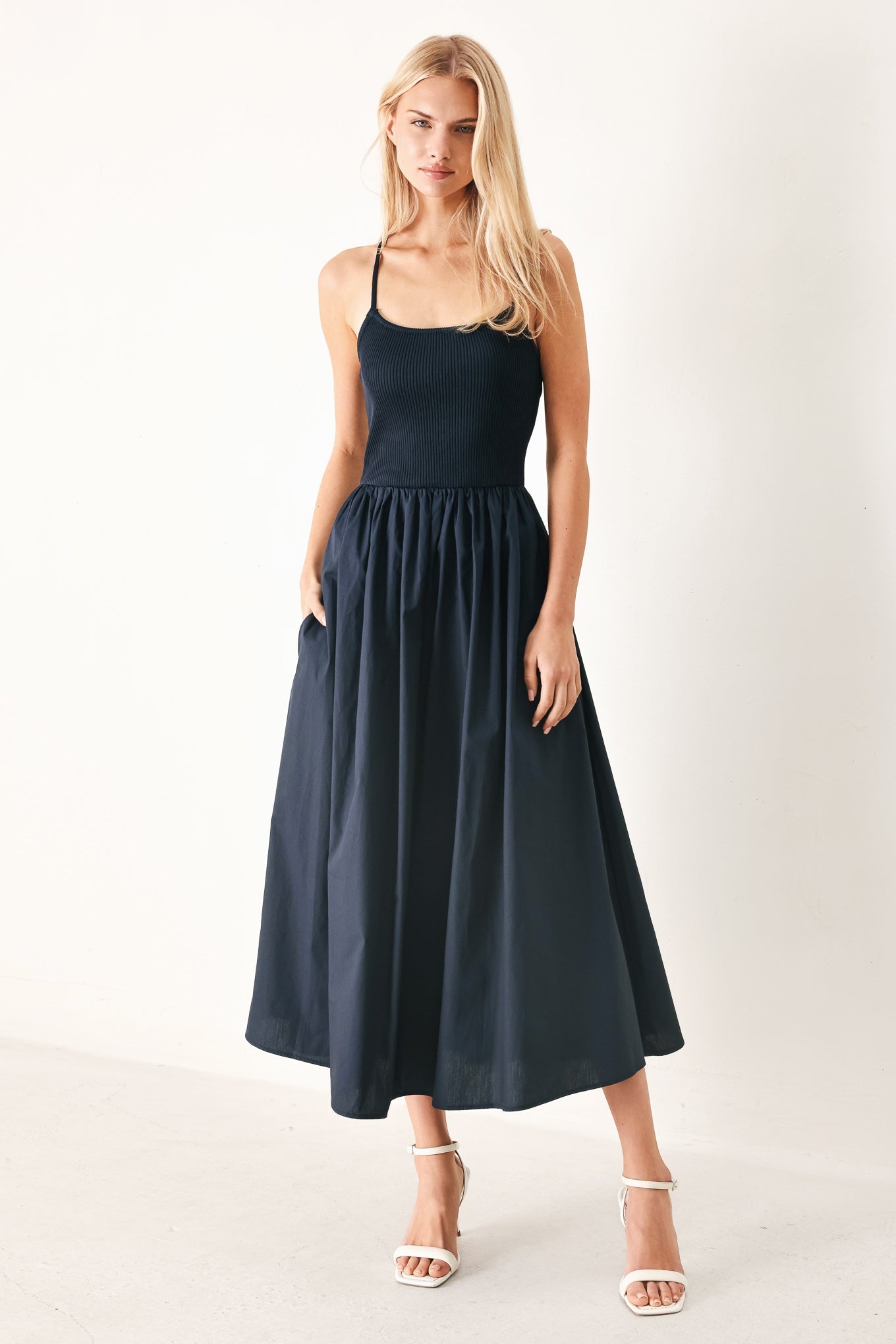 Midnight Coast Midi Dress