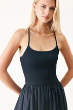 Midnight Coast Midi Dress