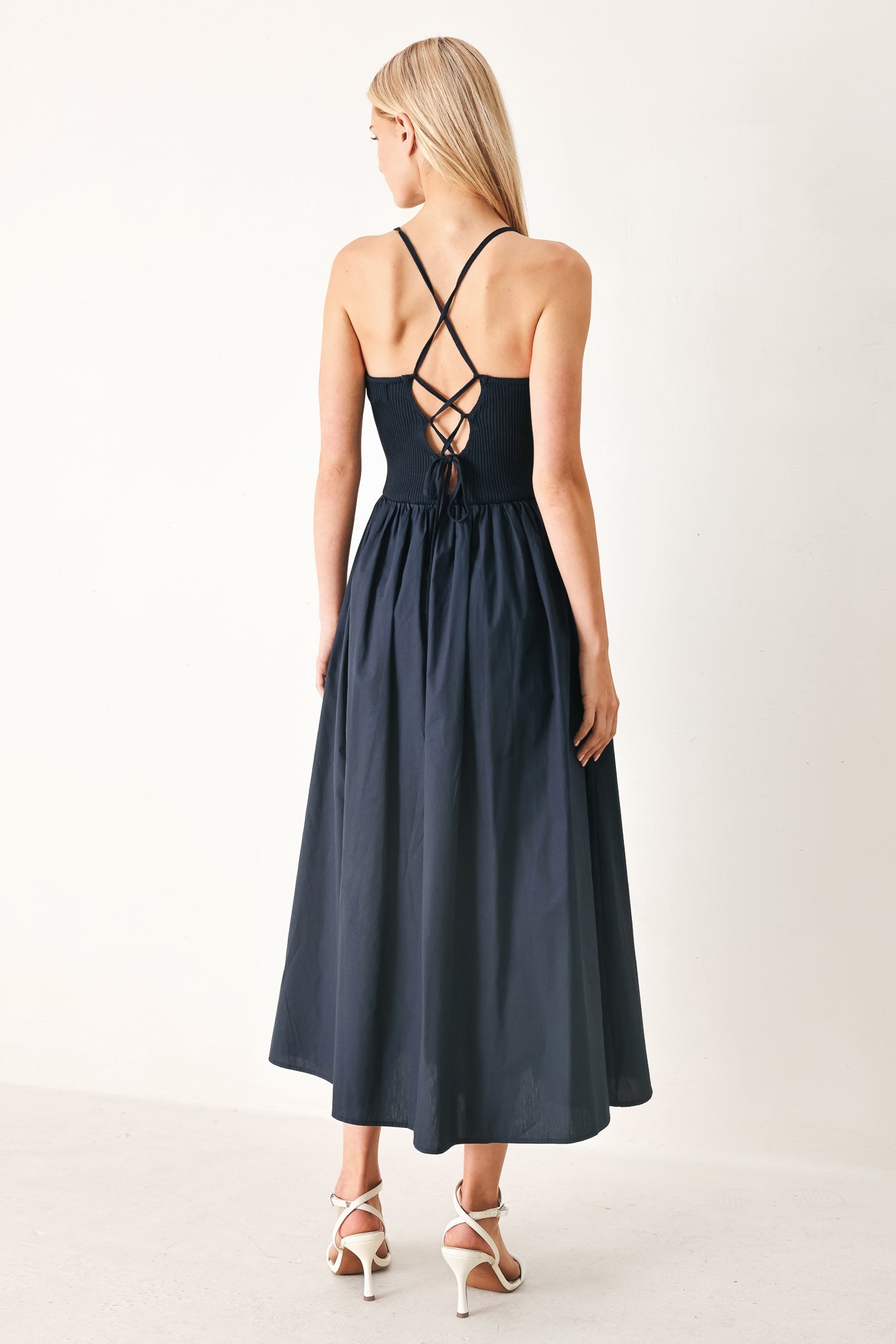 Midnight Coast Midi Dress