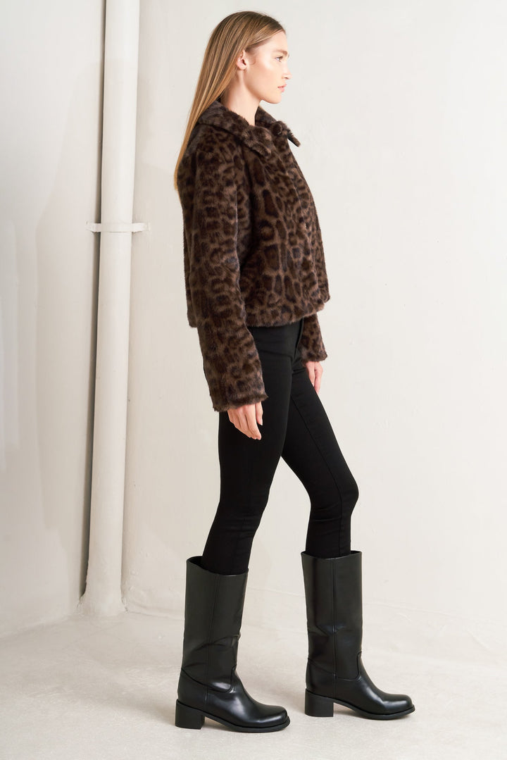 WILD FAME FAUX FUR JACKET