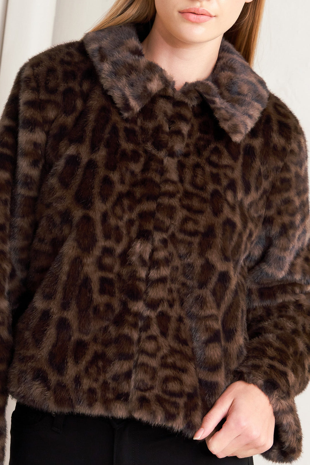 WILD FAME FAUX FUR JACKET
