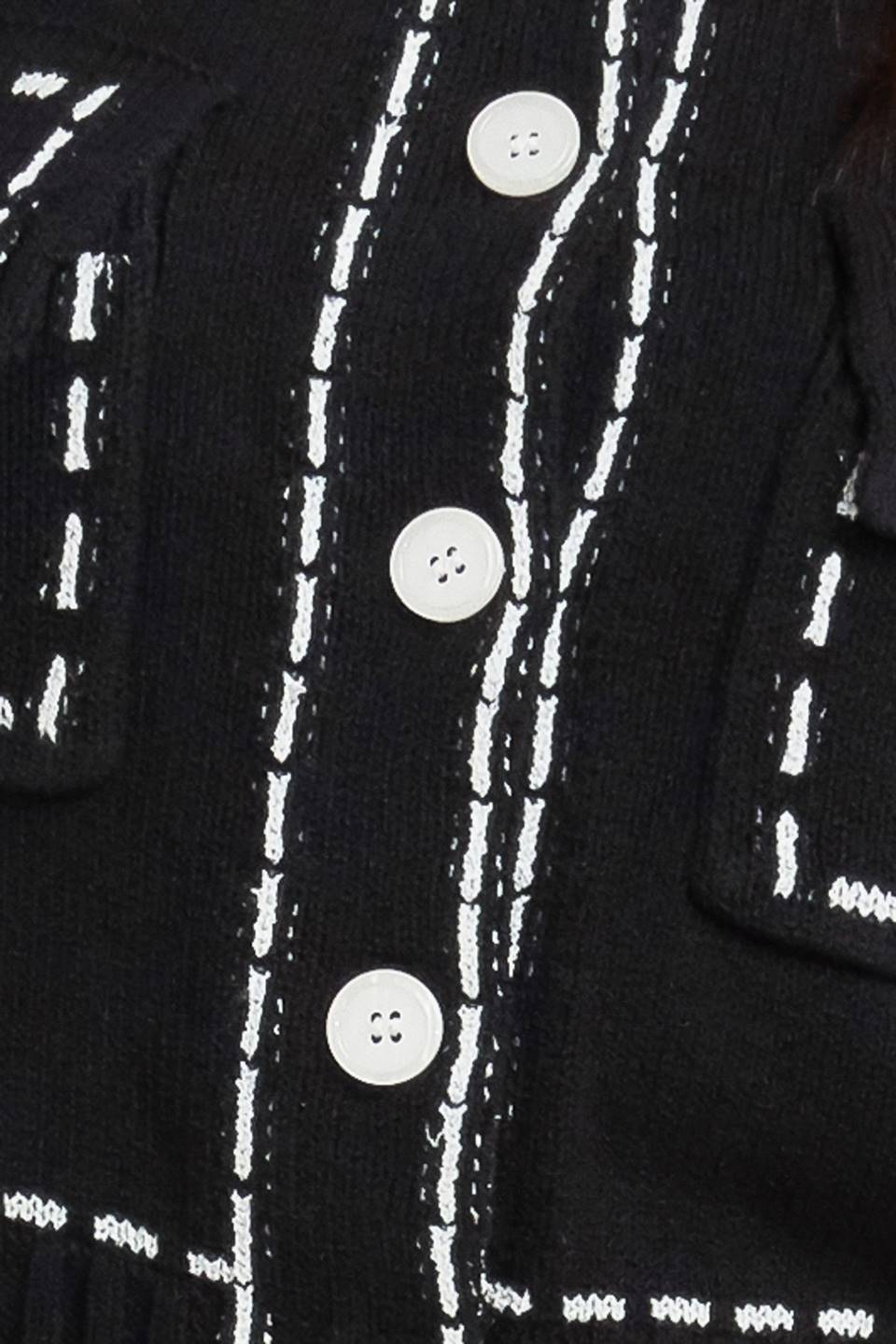 Stitched Edge Cardigan Top