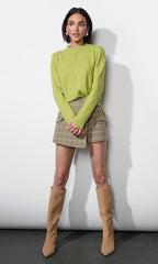 Lucia Rib Pullover Sweater Top