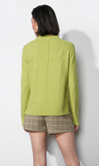 Lucia Rib Pullover Sweater Top