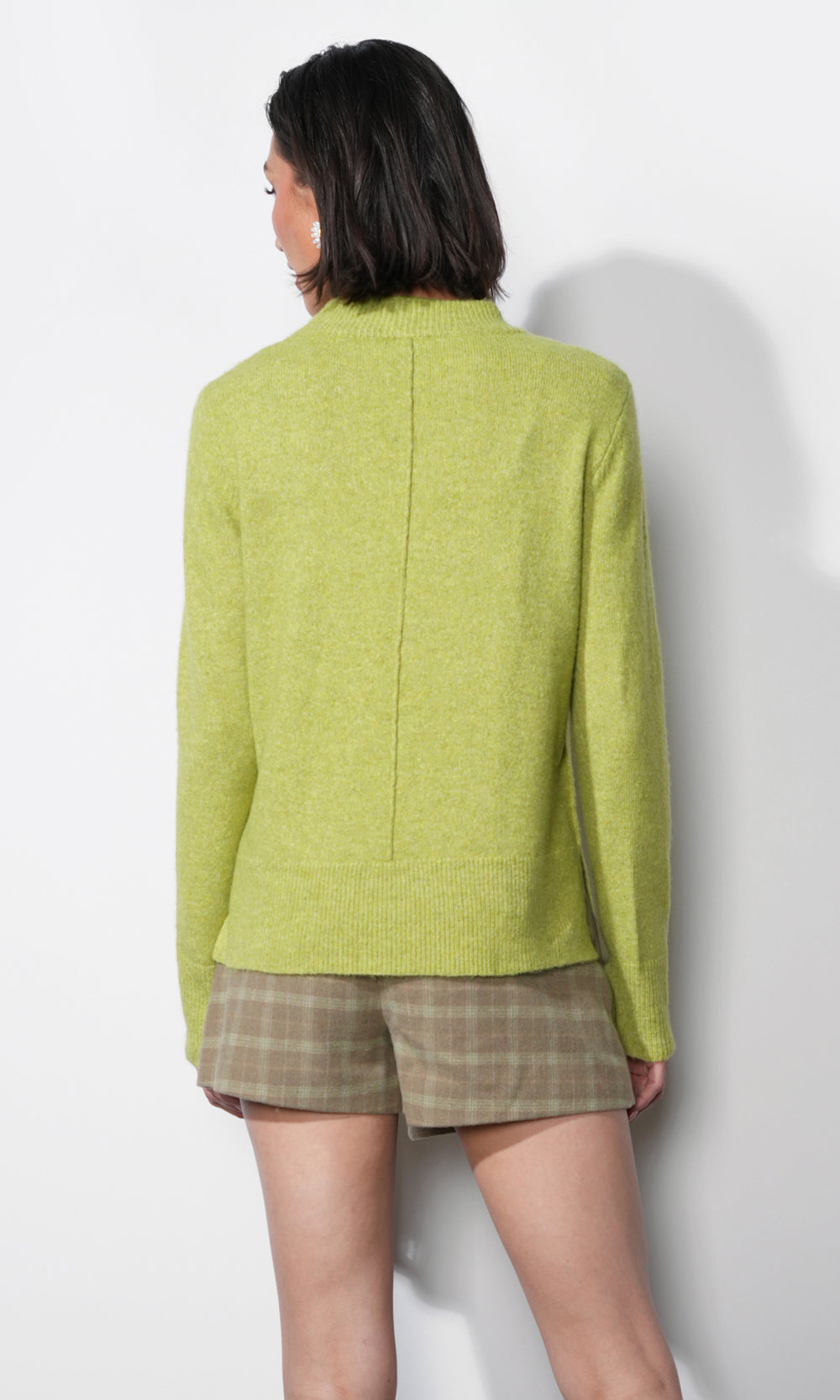 Lucia Rib Pullover Sweater Top