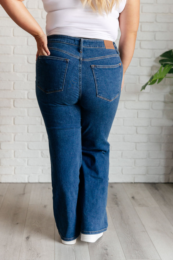 Judy Blue: Only One For Me High Rise Wide Leg Jeans