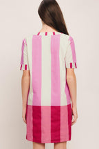 Fresh Pink Mini Dress