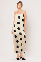 Dot Midi Dress