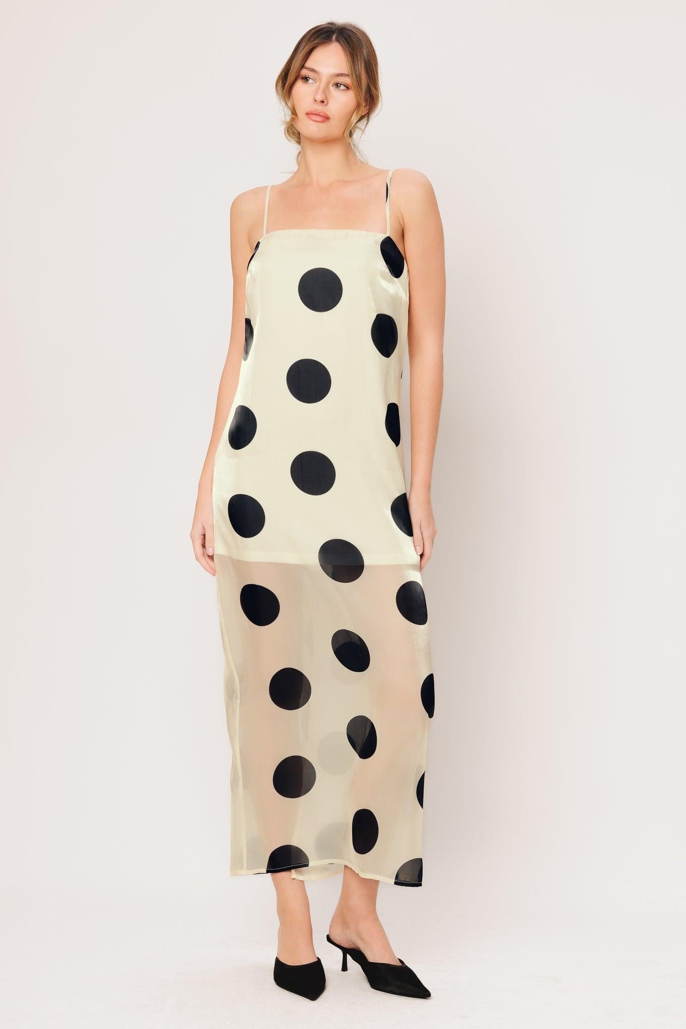 Dot Midi Dress
