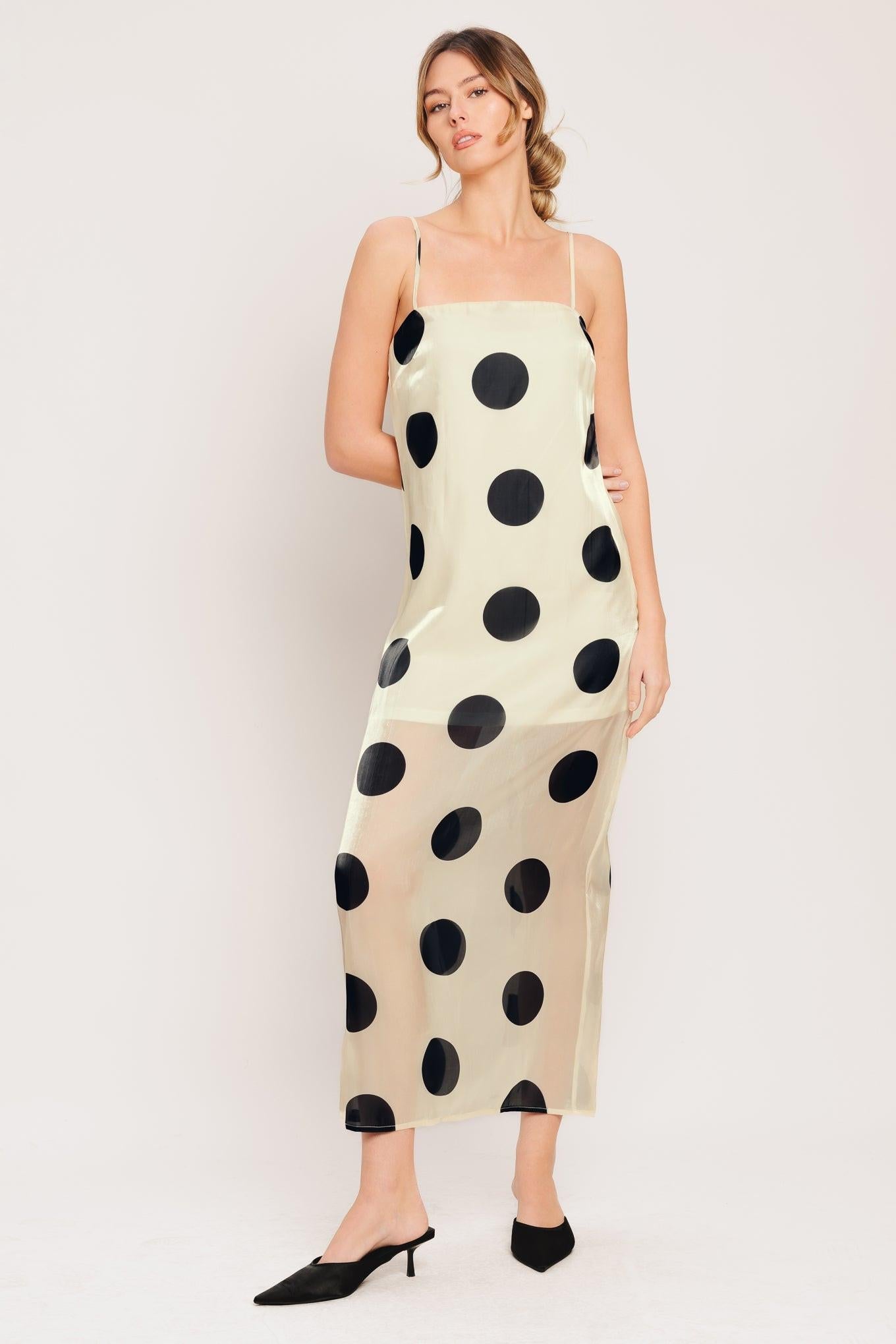 Dot Midi Dress