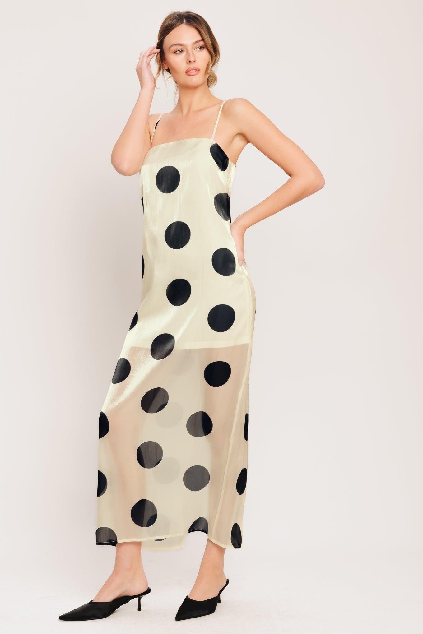 Dot Midi Dress