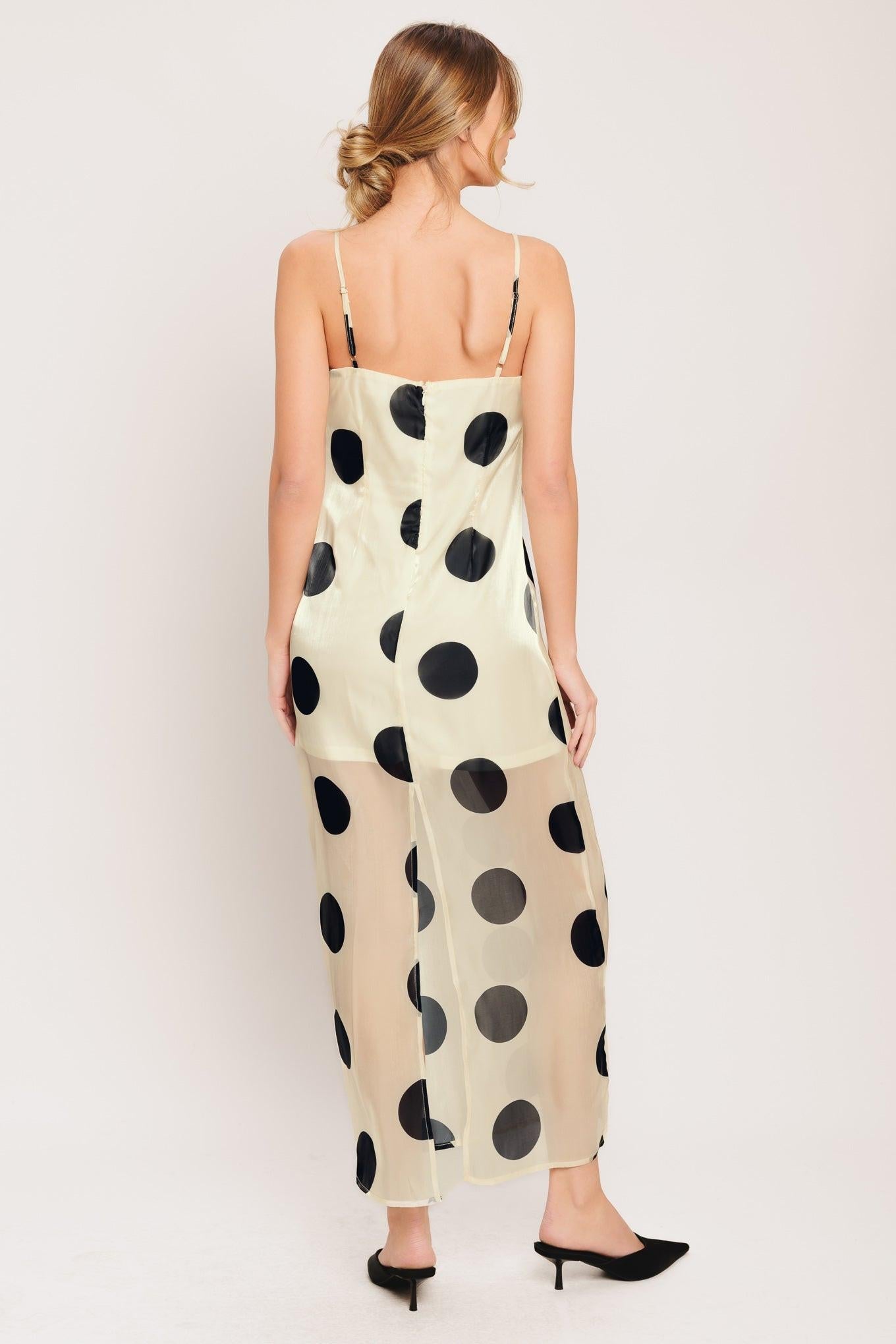 Dot Midi Dress