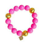 Pink Beaded Bracelet