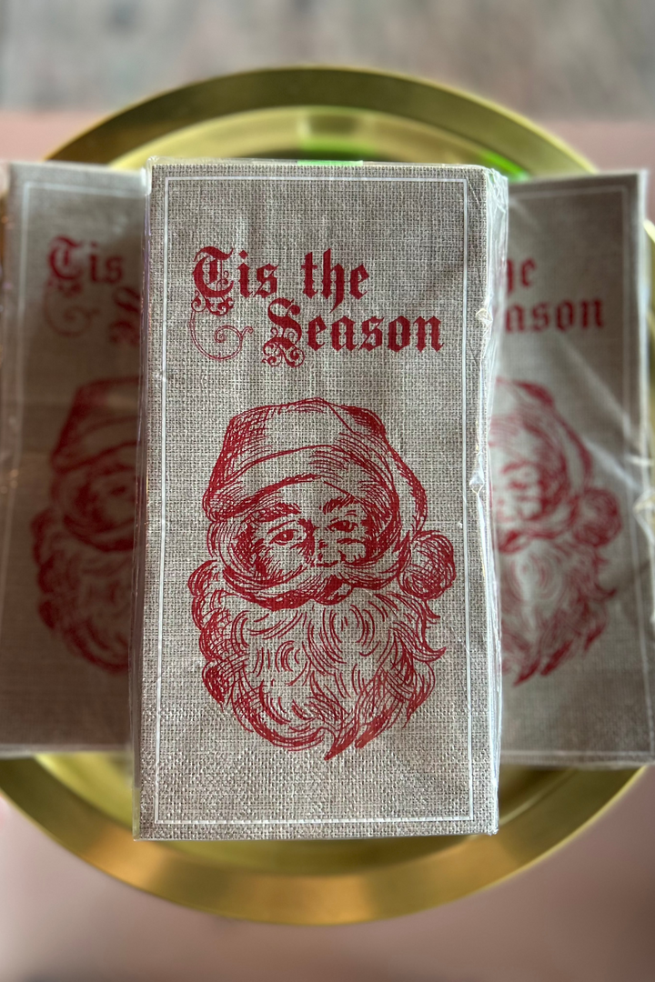 Tis the Season Santa Guest Napkin