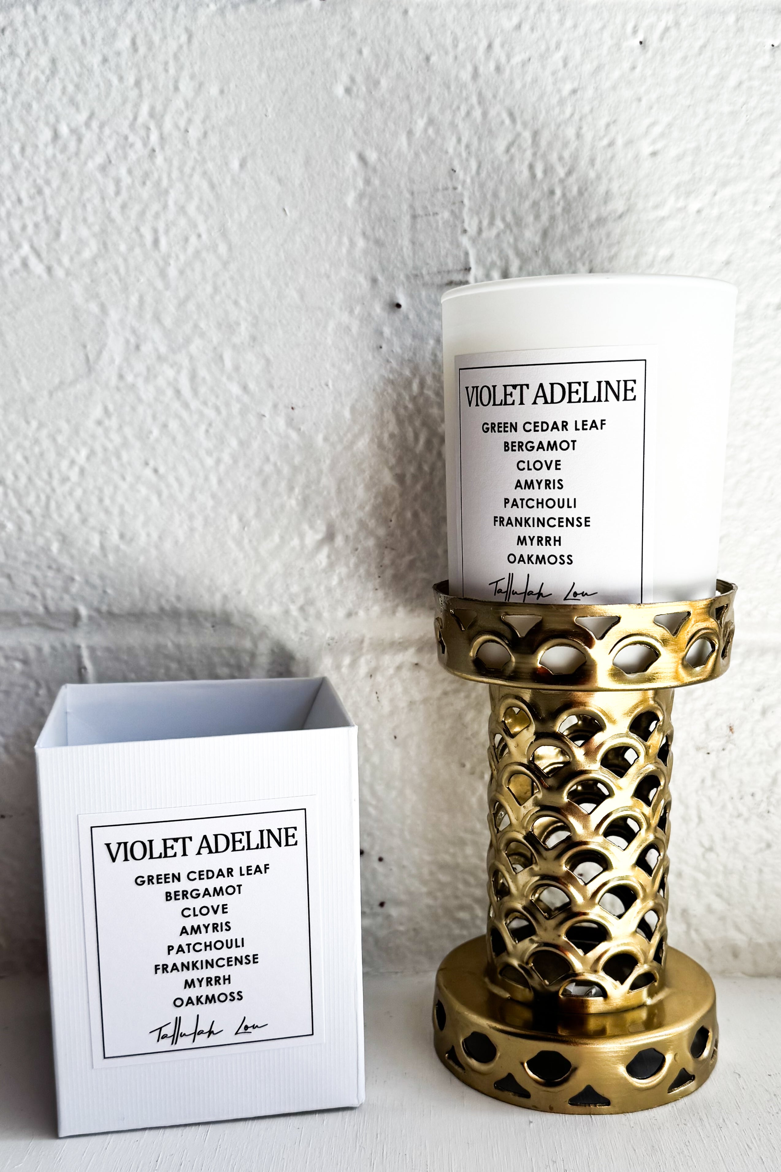 Violet Adeline Candle