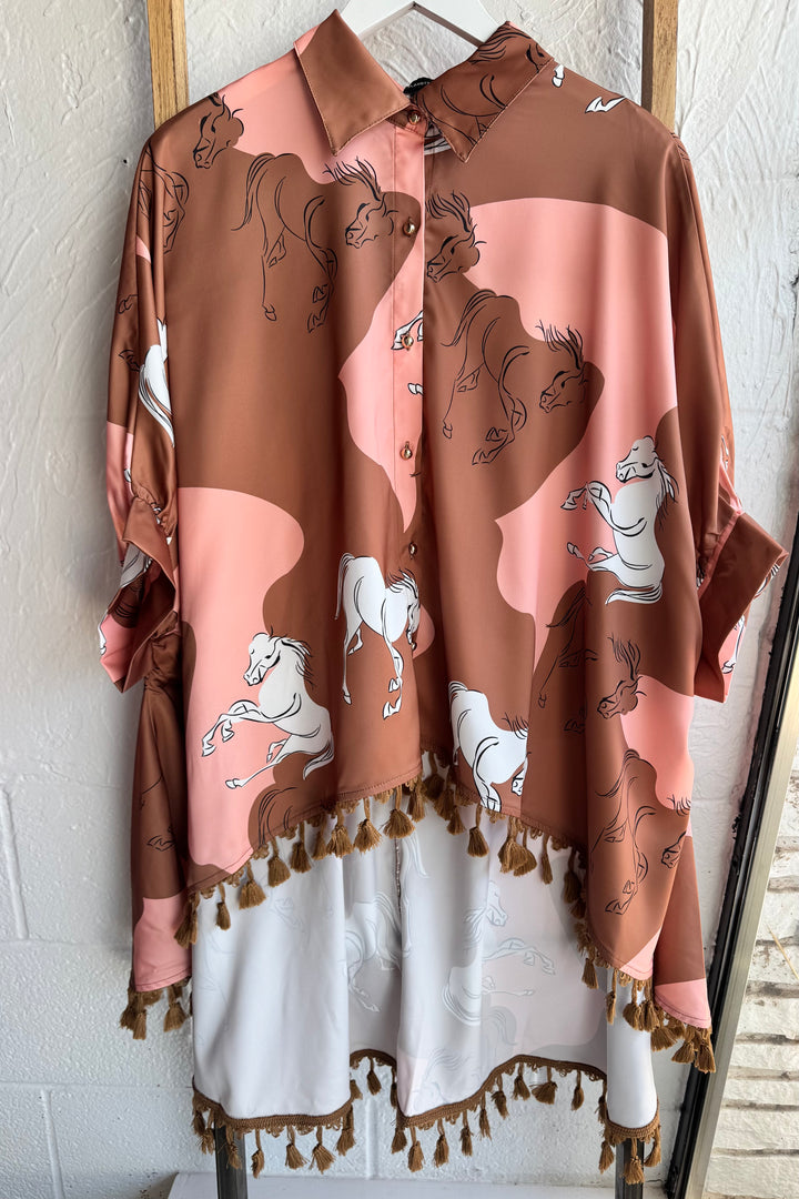 Wild Horses Blouse